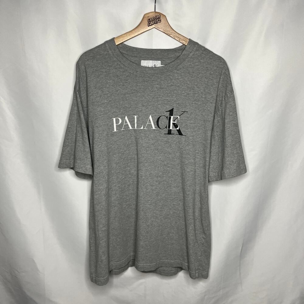 Palace x Calvin Klein CK Logo Tee Grey XL